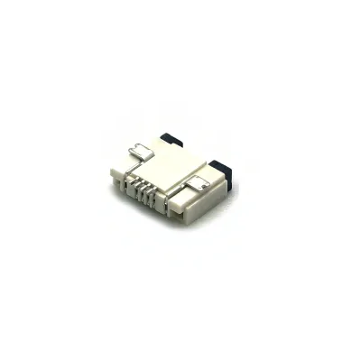 0.5mm Pitch FPC Connector H:1.0mm Flip Cover Type Roll (5000PCS/R) 1*4P