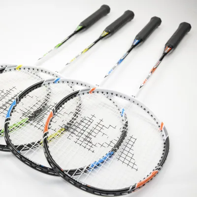 Top Quality Low Medium Pound Badminton Racket Professional Fun Outdoor Fast Delivery Badminton Set Racket