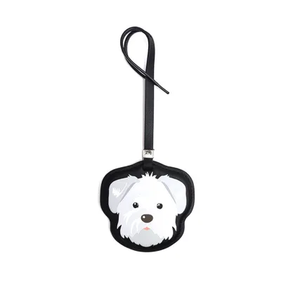 Original Design Cowhide Bag Pendant Fashionable Luxury Gift with Cute Cat or Dog for Female Belt Accessory