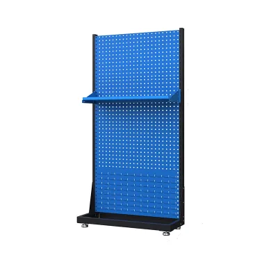 Retail Store Wall Hardware Tools Display Stand Single Sides 4 Layers Tool Rack