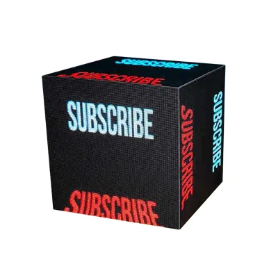 Competitive Price P3 Indoor Full Color Magic 3d Cube Led Screen
