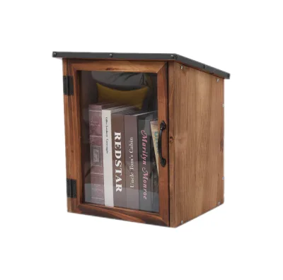 Book Box Outdoor Wooden Book Box Hanging Garden Book Box