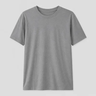 Wholesale 180g 100% Cotton Casual Jersey Blank T-Shirt Men Unisex Crew Neck Short Sleeve Custom Logo MOQ 2pc 7-Day Delivery