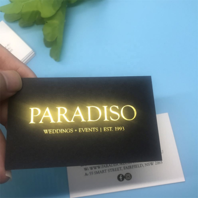Business Cards for Durability Custom Business Card With Logo Printing Free Design Support