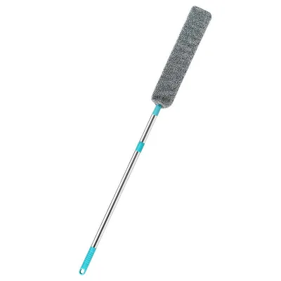 Microfiber Long Handle Telescopic Mop Bendable Head Square Shape Flat Flexible Cleaning Brush Extendable Pole Home Cleaning Tool