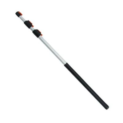 300cm Oval Tubular Telescopic Aluminum DIY Tree Top Saw Extension Pole with Anti-Slip Grip for Home Garden Use