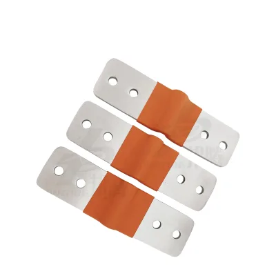 200A Copper Large Cell Tab 30mm Al Foil Flexible Connection Busbar Battery Plate ISO9001 Certified Custom Cutting Welding