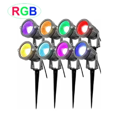 LED Outdoor Waterproof Garden Spike Lawn Lamp LED Landscape Outside Tree Lighting Spot Light for Outdoor Garden Light