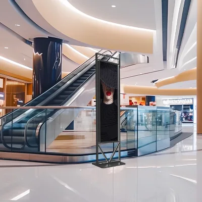 Digital Signage for Supermarket 55" Android Advertising Player Floor Standing Lcd Advertising Player