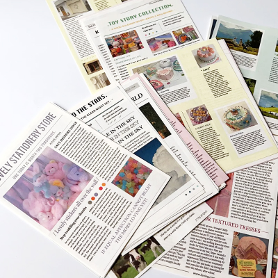 Wholesale News Print Paper Newspaper Printing Customization Black and White Printing Newspaper Advertising