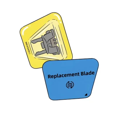 Cost-effective Value Pack One Blade Blades Compatible with AlIlFace and Body Models Shaving Accessories