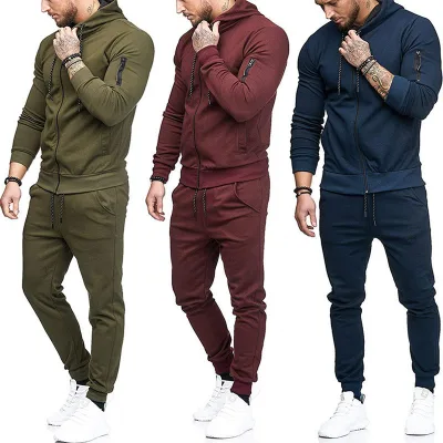 Wholesale Unisex Cotton Hoodie Tracksuit for Men Custom Logo Casual Printed Breathable Plus Size with Winter Hooded Collar
