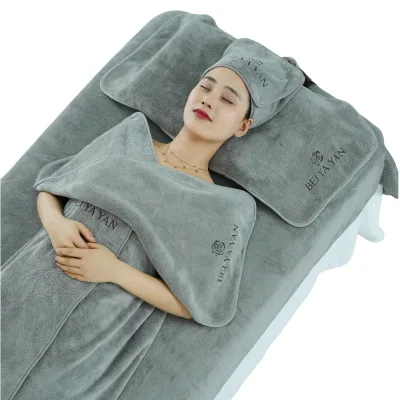 6PCS Microfiber Absorbent Salon Towels Set Bleach Resistant Salon Hand Towels for Gym Bath Spa Shaving Shampoo Home Hair Drying