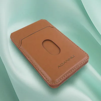Custom Color Card Holder Wallet Waterproof Dust-Proof Scratch Resistant PU Leather Slim Compact Multi-Function ID Card Holder