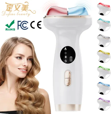 Facial Skin Care Ems Vibration  Multifunctional Heated Face & Neck Lifting Massager Facial Slimming Beauty Device