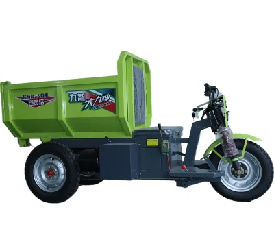 Good Price Small Construction 500kg Load Tipping Capacity Electric Tricycle Mini Dumper Concrete Buggy