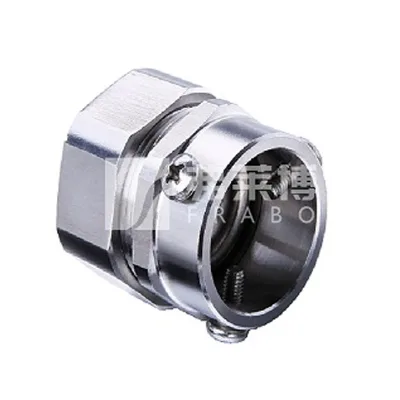 FRABO FRB.DKJ-B High Durability Pressure-Resistant DN12-DN150 Electrical Wire Nickel Plated Brass Fitting Flexible Rigid Metal