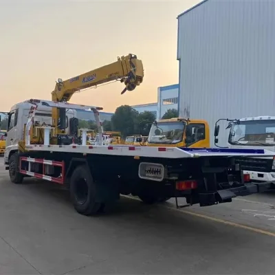 Telescopic 8 Ton Manipulator Radio Control Loader Lorry Truck Mounted Crane