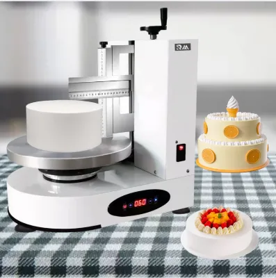 Bakery Baking Equipment Fondant Butter Icing Cream Coat Frost Decor Sugar Spinner Fill Machine Set for Making Derate Cake Home