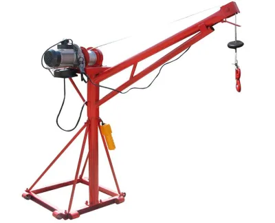 500KG Convenient Small Body Electric Indoor Crane Lifting Machine for Construction