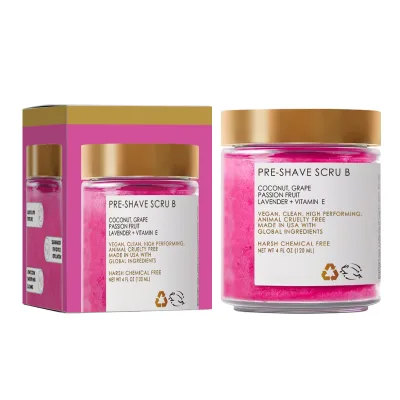 Pre-shave Scrub Body Scrub Exfoliate, Moisturize and Smooth Skin 120ml