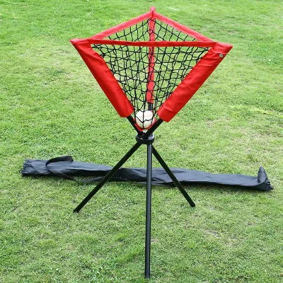 High Quality Adjustable Portable Baseball Caddy for Practice and Training Direct From Factory