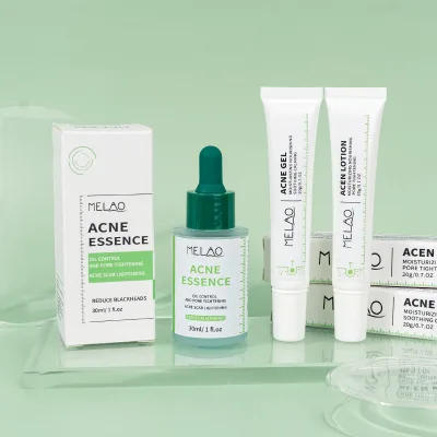 Private Label Acne Treatment Blemish Control Skin Repair Scar Care Face Serum Professional Gentle Formula Acne Scar Serum