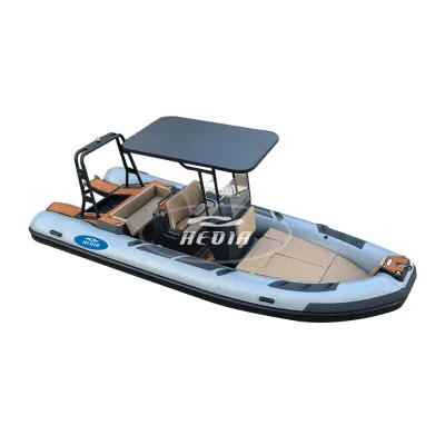Hedia 20.5ft 6.25m Small Aluminum Fishing Boat for Offshore Family Entertainment