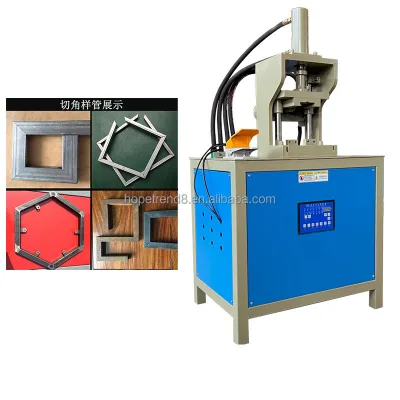 CNC Hydraulic Angle Punching Machine for Square Pipe and Angle Iron Cutting 45/90 Degrees Motor Powered Multifunctional