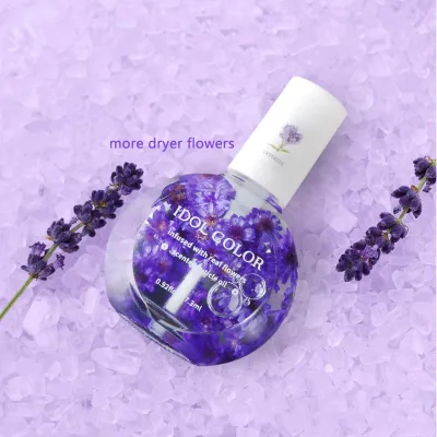 12 Flavors Nail Growth Treatment Vitamin E Hydrating Flowery Scented Cuticle Oil 27ML