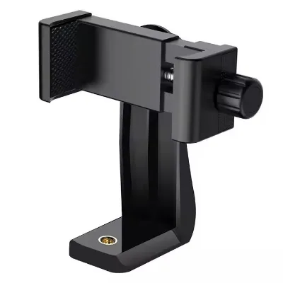 Wholesale Vertical Horizontal Rotates Adjustable Mobile Smartphone Holder Mount With 1/4" Interface Mobile Phone Clip