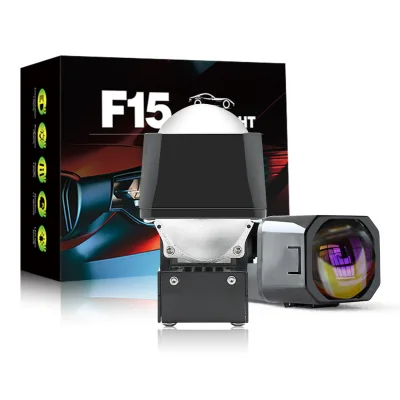 Ultra-Bright 1.5 Inch LED Bifocal Lens Module High Beam/Low Beam Car Motorcycle Modified Headlights