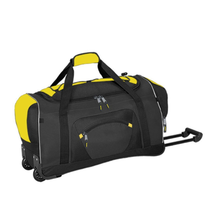 Hot Sell 22 Inch Rolling Duffle Bag, Unisex Gender Travel Airport Luggage Trolley Lock Spinner Carry-on Luggage