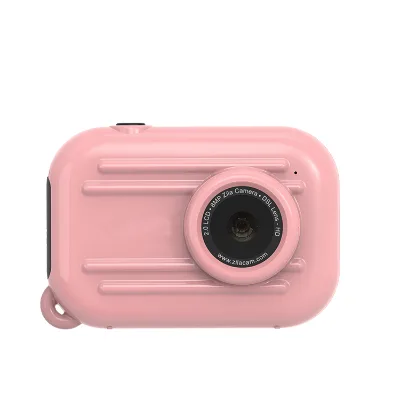 Sports 1080P HD Video Camera Front Lens Camera Waterproof  Display 12m Language Photo Cute for 4-8 Year Old Girls Kids Camera
