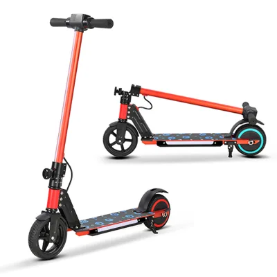Children's Foldable Portable Aluminum Alloy Electric Scooter