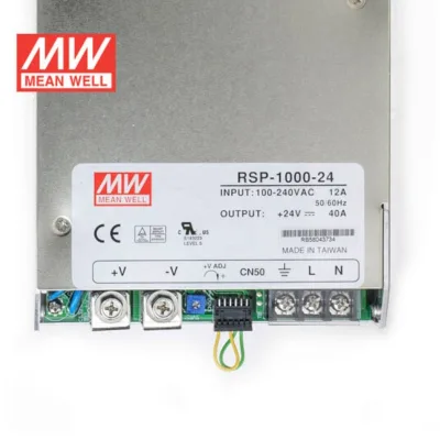 MEANWELL RSP-1000-24 24V 40A Power Supply Reliable 24V DC Output for 12V 1000W SMPS Applications Power Adapter Volt Power Supply