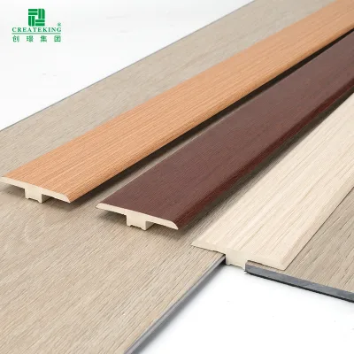 Waterproof WPC Reducer 95% Color Match Transition Strip for Office Hotel