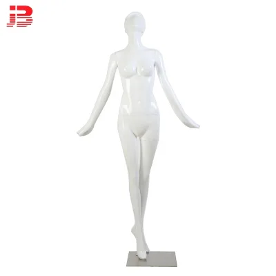 Fashion Clothing Store Showcase Display Women Fiberglass Mannequins Female