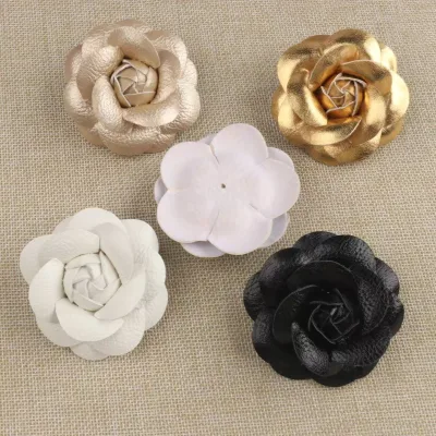 Korean-style -inspired Handmade Unisex Light-luxury Camellia Fabric Hair Clips Brooches Hats Shoes Clothing Flowers for