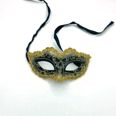 Hot Sale Creative Plastic Halloween Dance Half Face Mask Carnival Mask Decoration Party Mask