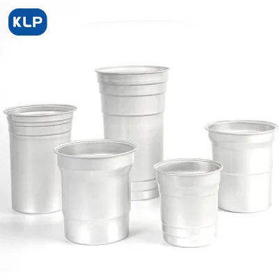 Outdoor Disposable Cold Drink Aluminum Tumbler Environmental Protection for Back to School for Coffee