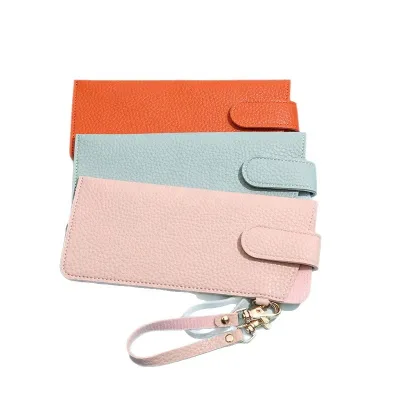 Pu Leather Eyeglass Case with Belt Clip Leather Solid Glasses Pouch Women Aesthetic Soft Glasses Portable Hanging Neck