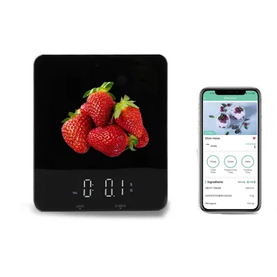 5kg/1g Electronic Food Weighing Scale Smart Electronic Digital Bluetooth Kitchen Scale