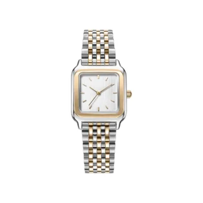 Custom Japan Waterproof Stainless Steel Luxury Quartz Men's Women Watch for Female