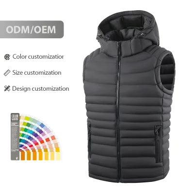 Trendy Casual Stylish Children's Sleeveless Jacket Customized Winter Warm Plus Size Kids Vests for Boys 29701