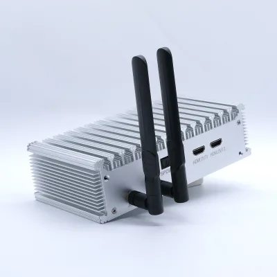Wi-Fi 6/5G AI Computing Box with 16GB RAM for Retail Analytics and IoT Signal Conversion Modules