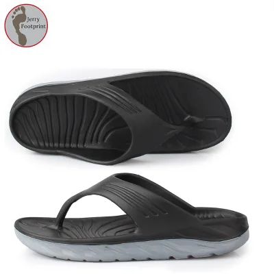 CUSTOM Three Colors 8-13# Male Arch Support Indoor Bathroom Slides Slippers Platform Men Outdoor Clip Feet Sandals Flip Flops