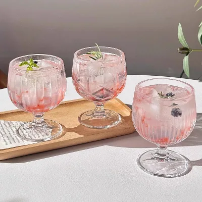 Wholesale High-value Cocktail Glass Vodka Whisky Beer Glass High-quality Engraved bar Short Brandy Glass.