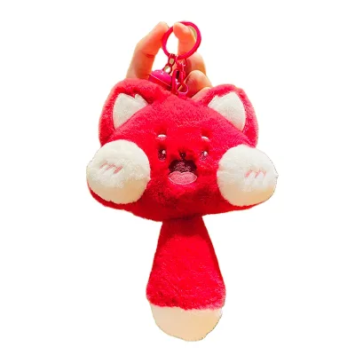Linda Toy Hot Selling Dudu Cat Plush Keychain Kawaii Dudu Cat Animal Bag Pendant Keychain Exquisite Small Gifts