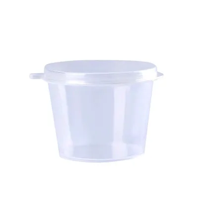 Food Packaging Disposable pp Plastic Conjoined Sauce Cup 1oz-4oz